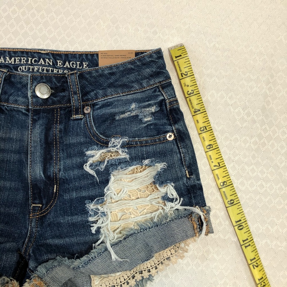 American Eagle Outfitters Hi-Rise Festival Size 00 - Picture 12 of 14